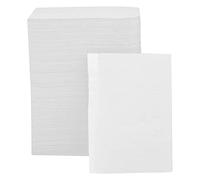 Dental Bibs 125Pcs Disposable Dental Bibs Waterproof Scarf Towel for Tattoo, Clinic Use, Feeding Tattoo Bibs Tray Covers (White)