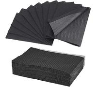 Dental Bibs Disposable Tattoo Bibs Sheets 125PCS, 13"x18" Disposable Black Dental Bibs 3 Ply Waterproof Dentist Bibs Patient, Tattoo Covers Supplies, Dental Sheets for Dental Clinic, Tattoo Nail Salon