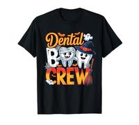 Dental Boo Crew Funny Dentist Assistant Halloween Costume T-Shirt