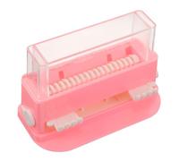 Dental Brush Stick Dispenser Organizer with Lid Pink