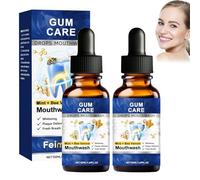 Dental Care Drops,2 * 50ml Gum Therapy Mouthwash for Dental Cavity Healing Tooth Armor,Prevent Gingivitis from Recurring