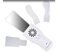 Dental Care Kits LED Automatic Orthodontics Mirror Dental Double-Sided Reflector Anti-Fog Handle Mirror Stainless Steel Reflector Orthodontic Photography