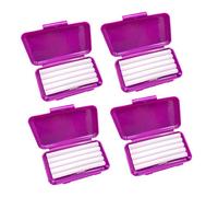 Dental Care Orthodontic Wax for Braces, Pack of 10, Grape Flavour - Purple