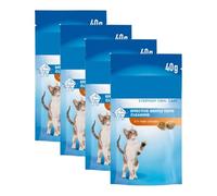 Dental Cat Treats Chicken 40g - Pack of 4 - Scientifically Designed Crunchy Treats That Effectively Clean Teeth, Reduce Tartar Build-up, and Promote Overall Feline Well Being