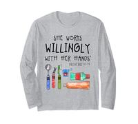 Dental Christian Proverbs 31:13 for Orthodontist Long Sleeve T-Shirt