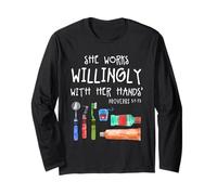 Dental Christian Proverbs 31:13 for Orthodontist Long Sleeve T-Shirt