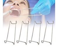 Dental Columbia Cheek & Lip Retractor Set for Teeth Whitening, Orthodontics, and Procedures, 4 Pcs