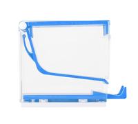 Dental Cotton Roll Dispenser, Dental Dentist Cotton Roll Dispenser Divider Press Type Holder Blue (Blue)