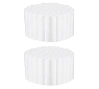 Dental Cotton Rolls & Cotton Wool Rolls 100 Pcs - Highly Absorbent Natural Cotton for Teeth Procedures,Nose Bleed Stoppers,Scaling,Fillings | Essential Nasal Plugs (White, 0.8cm)