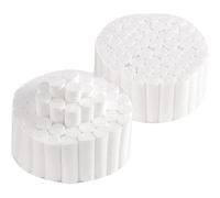 Dental Cotton Rolls & Cotton Wool Rolls 100 Pcs - Highly Absorbent Natural Cotton for Teeth Procedures, Nose Bleed Stoppers,Scaling,Fillings | Essential Nasal Plugs & First Aid Kit Supply