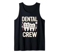 Dental Crew Funny Tooth Dentist Hygienist Tank Top