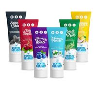 Dental Delight Variety Pack of 6 Different Flavored Toothpastes, Vegan, Climate Neutral, Microplastic-Free - Perfect for Advent Calendars