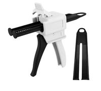 Dental Dispenser Gun 50ml Dispensing Gun Kit Impression Mixing AB Gun 1:1/1:2 P/N 77580