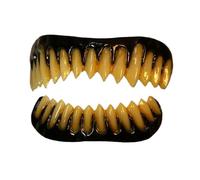 Dental Distortions Black Raptor FX Fangs 2.0 Evil Teeth Costume Halloween Stage or Screen, Adult
