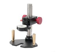 Dental Engraving Stand with Height Adjustment for Precision Carving - Stable Clamp Tool for 25mm Drill Black