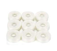 Dental Floss 10 Rolls 50M Per Roll Waxed Mint Flavor Flat Thread Spool for Oral Hygiene Teeth Cleaning Plaque Removal Dental Care