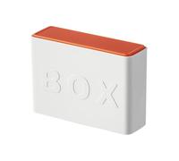 Dental Floss Dispenser Durable Container Storage Box with Mirror Compact Size Portable Pick Case Large Capacity Pop-up Cover Design Includes A