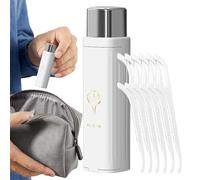 Dental Floss Dispenser,Portable Rechargeable Compact Automatic Storage Accessories | Dental Floss Stick Holder for Travel | for Carrying Camping Bathroom Office Home Bag S