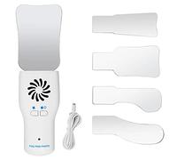 Dental Fog Free Intraoral Photography Mirror Automatic Electric Dental Occlusal Mirror Defogging Reflector Stainless Steel Reflectors with LED Light