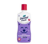 Dental Fresh Plaque & Tartar Control Water Additive for Dogs & Cats - Helps Support Clean Teeth, Healthy Gums & Fresh Breath Just add to Water - Advanced Formula Oral Care, 17 fl oz