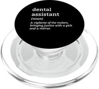 Dental Hygienist Definition Plaque Vigilante Molars Dentist PopSockets PopGrip for MagSafe