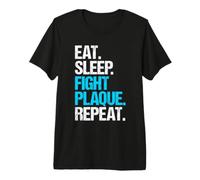 Dental Hygienist Eat Sleep Routine Premium T-Shirt