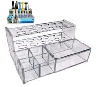 Dental Irrigator Organizer, Composite Organizer, Resin Syringes Accessories Holder, Clear Applicator Dispenser Holder, Micro Applicator Dispenser