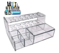 Dental Irrigator Organizer, Composite Organizer, Resin Syringes Accessories Holder, Clear Applicator Dispenser Holder for Composite Syringes Accessories, Dental
