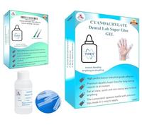 Dental Lab Super Glue Adhesive Instant Bonding - GEL 2oz