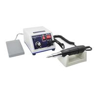 Dental Laboratory Micro Polishing Motor with Continuous Speed Adjustment 0-35,000 RPM, Forward/Reverse Switch and Pedal Control Modes