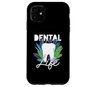 Dental Life Flowers Dentist Aid Dentist Case for iPhone 11