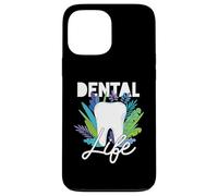 Dental Life Flowers Dentist Aid Dentist Case for iPhone 13 Pro Max