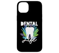 Dental Life Flowers Dentist Aid Dentist Case for iPhone 14 Plus