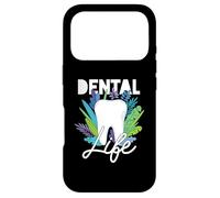 Dental Life Flowers Dentist Aid Dentist Case for iPhone 17 Pro