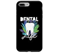Dental Life Flowers Dentist Aid Dentist Case for iPhone 7 Plus/8 Plus