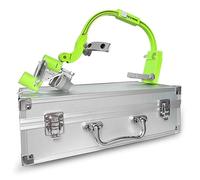 Dental Loupes 3.5x, Dental Binocular Loupes with LED Head Light and Alu Box, loupe with Filter, Optical Glass(Green)