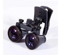 Dental Loupes 3.5x with Light Glasses, Adjustable Head-Mounted Loupes, Clip-on Magnifier Loupe Light, Lamp for Precision Work(2.5x)