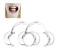 Dental Mouth Opener 2Pack, Teeth Whitening C-Shape Mouth Opener Tools for Dentistry, Open Mouth Game Dentistry- Dentist Tools for Adults and Kids