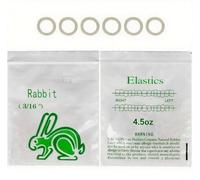 Dental Orthodontic Elastics Rubber Bands for Braces 3/16" 4.5OZ Rabbit 100pcs Braces Rubber Bands for Teeth Gap, Crooked Teeth, Overbite, Underbite, Open Bite, Cross Bite
