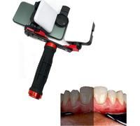 Dental Photography Kit Mobile Phone Twin Light for Dental Photograp with Bluetooth Tripod for Dentist Clinics Oral Nail Tattoo Insect Jewelry and Other Macro Photography