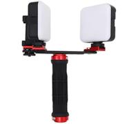 Dental Photography Kit, Mobile Phone Twin Light Photograp with Bluetooth Handles for Dentist Clinics Oral Nail Tattoo Insect Jewelry and Other Macro Photography