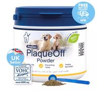 Dental PlaqueOff Powder For Dogs and Cats Removes Plaque Tartar Bad Breath