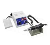 Dental Polishing Machine, 65W Lab Micromotor Drill with Manual Foot Pedal Control, Ideal for Dentistry and Jade Grinding