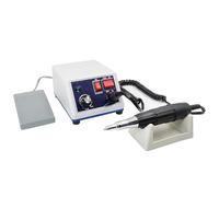 Dental Polishing Machine with 65W Micro Motor, 35000r/min Speed, Low Noise and Vibration, Foot Pedal Control for Dentistry and Jade Grinding