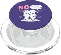 Dental Receptionist No Earlier Dentist's Office Reception PopSockets PopGrip for MagSafe
