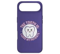 Dental Receptionist Tooth Pun Dentist Reception Case for iPhone Air