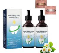 Dental Regrowth Drops,Tooth Serum Whitening,Color Correcting Tooth Serum,Tooth Serum Correcting Stain Removal,Easily Rejuvenate Gums,Gum Protection and Dental Care,Painless,No Sensitivity (2Pcs)