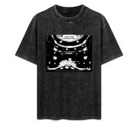 Dental scaler T-Shirt Fashion Short Sleeve Jethro Tull A Passion Play Round Neck, Short Sleeve Cotton T-Shirt Black XXL