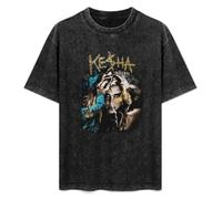 Dental scaler Unisex T-Shirt Vintage Kesha Ke Ha Cannibal Get Sleazy 2011 Tour 100% Cotton Round Neck Black 3XL