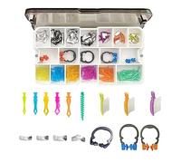 Dental Sectional Contoured Matrix System Set, Dental Matrix Bands, Dental Nickel Titanium Clamping Clip Ring, Dental Interdental Wedges, Dental Placement Pliers, Dental Wedge Knife. (A2)